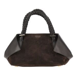 Ferragamo Women Leather Hand Bag With Logo
